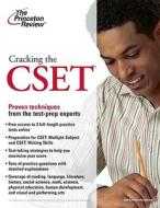 Cracking the Cset di Princeton Review edito da Princeton Review