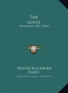 The Lotus: September, 1896 (1896) edito da Kessinger Publishing