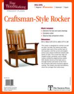 Fine Woodworking's Craftsman-Style Rocker di Michael Pekovich edito da Taunton Press