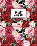 Bullet Journal: Red Rose - 150 Dot Grid Pages (Size 8x10 Inches) - With Bullet Journal Sample Ideas di Masterpiece Notebooks edito da Createspace Independent Publishing Platform