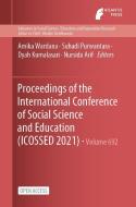 Proceedings of the International Conference of Social Science and Education (ICOSSED 2021) edito da ATLANTIS PR