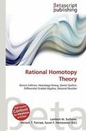 Rational Homotopy Theory edito da Betascript Publishing