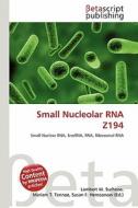 Small Nucleolar RNA Z194 edito da Betascript Publishing
