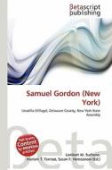 Samuel Gordon (New York) edito da Betascript Publishing