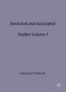 Brickwork 1 and Associated Studies di Harold Bailey edito da Red Globe Press