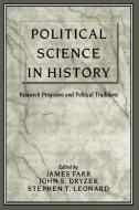 Political Science in History edito da Cambridge University Press