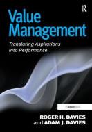 Value Management di Roger H. Davies edito da Taylor & Francis Ltd