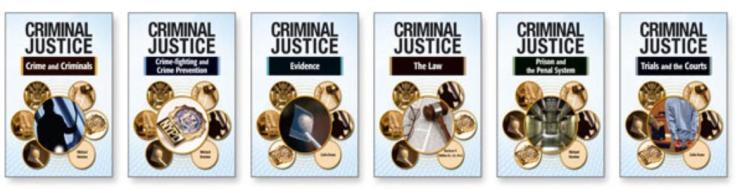Criminal Justice Set, 6-Volumes di Various edito da Chelsea House Publications