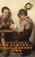 The Adventures of Tom Sawyer and Huckleberry Finn (Deluxe Library Binding) di Mark Twain edito da Engage Classics