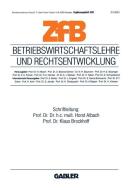 Betriebswirtschaftslehre und Rechtsentwicklung edito da Gabler Verlag