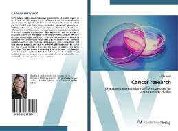 Cancer research di Elke Bradt edito da AV Akademikerverlag