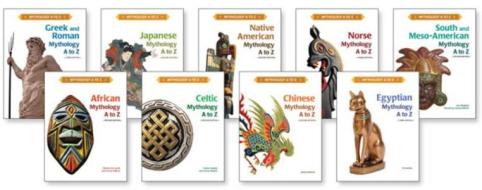 Mythology A To Z, 9-Volumes di Various edito da Chelsea House Publishers