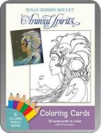 Susan Seddon Boulet Animal Spirits Coloring Cards edito da Pomegranate Communications Inc,us