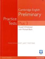Practice Tests Plus Pet 3 With Key And Multi-rom/audio Cd Pack di Russell Whitehead edito da Pearson Education Limited