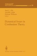 Dynamical Issues in Combustion Theory di Paul C. Fife edito da Springer New York