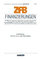 Finanzierungen edito da Gabler Verlag