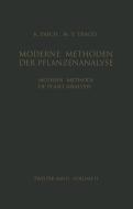Modern Methods of Plant Analysis / Moderne Methoden der Pflanzenanalyse di K. Paech, M. V. Tracey edito da Springer Berlin Heidelberg