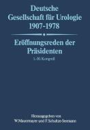Deutsche Gesellschaft für Urologie 1907-1978 di Deutsche Gesellschaft Fur Urologie edito da Springer Berlin Heidelberg