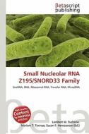 Small Nucleolar RNA Z195/Snord33 Family edito da Betascript Publishing