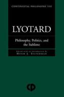 Lyotard di Hugh J. Silverman edito da Routledge