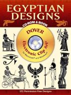 Egyptian Designs CD-ROM and Book [With CDROM] di Dover Publications Inc edito da DOVER PUBN INC