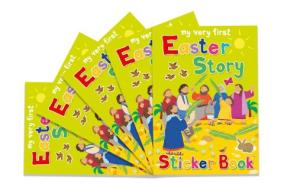 Easter Story Sticker Book: 5 Pack di Rock edito da LION CHILDRENS