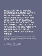 Municipal Research Volume 81-86 di Bureau Of Municipal Research edito da Rarebooksclub.com