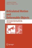 Articulated Motion and Deformable Objects edito da Springer Berlin Heidelberg