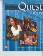 Quest Intro Level Listening And Speaking Student Book With Audio Highlights di Laurie Blass, Pamela Hartmann edito da Mcgraw-hill