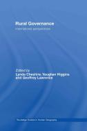 Rural Governance edito da Taylor & Francis Ltd