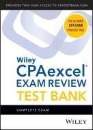 Wiley Cpaexcel Exam Review 2020 Test Bank: Complete Exam (2-Year Access) di Wiley edito da WILEY