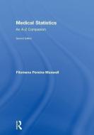 Medical Statistics di Filomena (Formerly Lecturer in Medical Statistics Pereira-Maxwell edito da Taylor & Francis Ltd