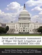 Social And Economic Assessment Of Major Oil Spill Litigation And Settlement edito da Bibliogov