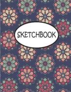 Sketchbook: Mandala Pattern: 110 Pages of 8.5 X 11 Blank Paper for Drawing, Sketchbook for Adult, Sketchbook for Teen di Ethan Rhys edito da Createspace Independent Publishing Platform