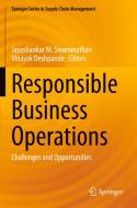 Responsible Business Operations edito da Springer Nature Switzerland AG