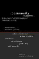 Community Matters edito da Rowman & Littlefield Publishers