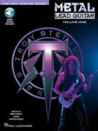 Metal Lead Guitar Vol. 1 di Troy Stetina edito da HAL LEONARD PUB CO