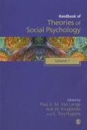 Handbook of Theories of Social Psychology di Paul A. M. Van Lange edito da SAGE Publications Ltd