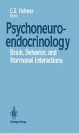 Psychoneuroendocrinology edito da Springer New York