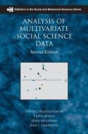 Analysis of Multivariate Social Science Data di David J. (London School of Economics and Political Science Bartholomew, Fiona (University of Bristol Steele, G edito da Taylor & Francis Inc