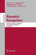 Biometric Recognition edito da Springer International Publishing