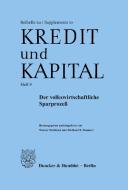 Der volkswirtschaftliche Sparprozeß. edito da Duncker & Humblot