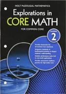 Explorations in Core Math: Common Core Student Edition (Softcover) Algebra 2 edito da HOUGHTON MIFFLIN