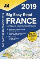 Aa Big Easy Read Atlas France 2019 di AA Publishing edito da Aa Publishing