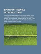 Bahraini Peoples: Majeed Marhoon, Talal di Books Llc edito da Books LLC, Wiki Series