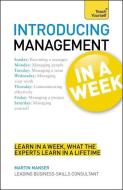 Introducing Management in a Week: Teach Yourself di Martin Manser, Malcolm Peel edito da Hodder & Stoughton General Division