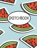 Sketchbook: Art Watermelon: 110 Pages of 8.5 X 11 Blank Paper for Drawing, Sketchbook for Adult, Sketchbook for Teen di Ethan Rhys edito da Createspace Independent Publishing Platform