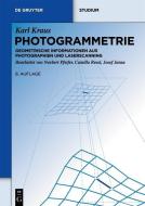 Photogrammetrie di Karl Kraus edito da Gruyter, Walter de GmbH