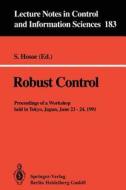Robust Control edito da Springer Berlin Heidelberg