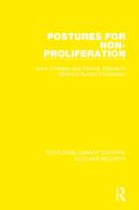 Postures For Non-Proliferation di Stockholm International Peace Research Institute edito da Taylor & Francis Ltd